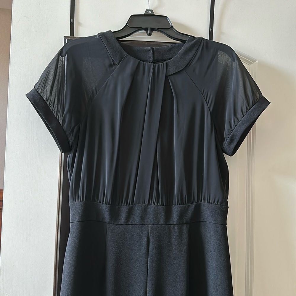 Vince Camuto Black Wide Leg Jumpsuit